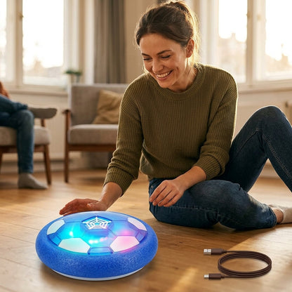 Hover Soccer Ball with LED Lights for Indoor Play